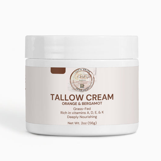 Tallow Cream Orange & Bergamot