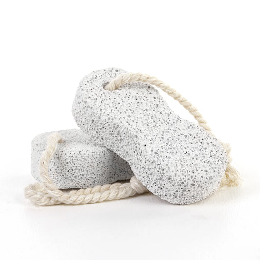 Foot Pumice Stone - Lava Stone for Feet Callus - Foot Scrubbers for Use in Shower - Pack of 2