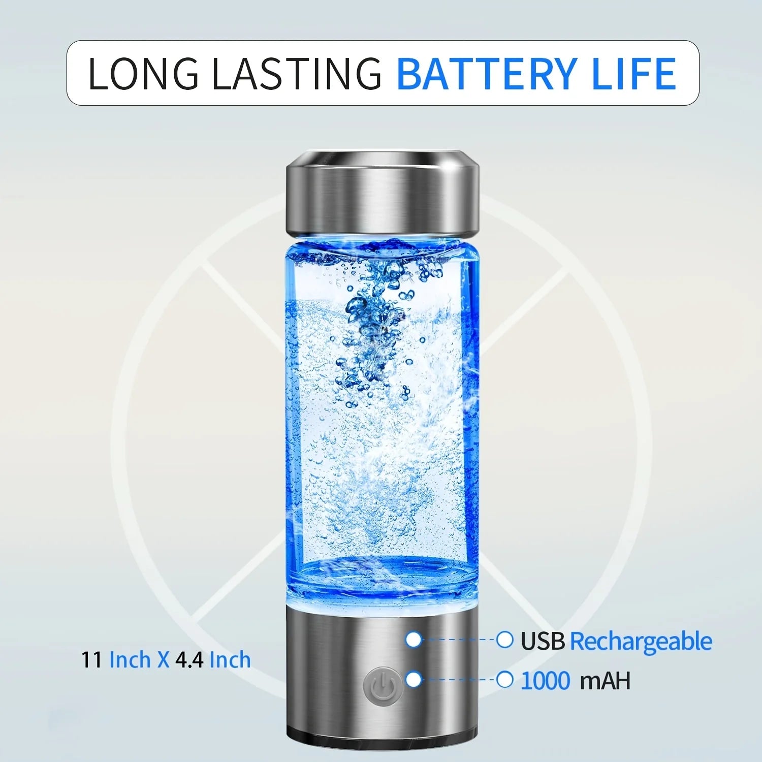 Look Younger - Rechargeable Portable Ionizer Hydrogen Water Bottle